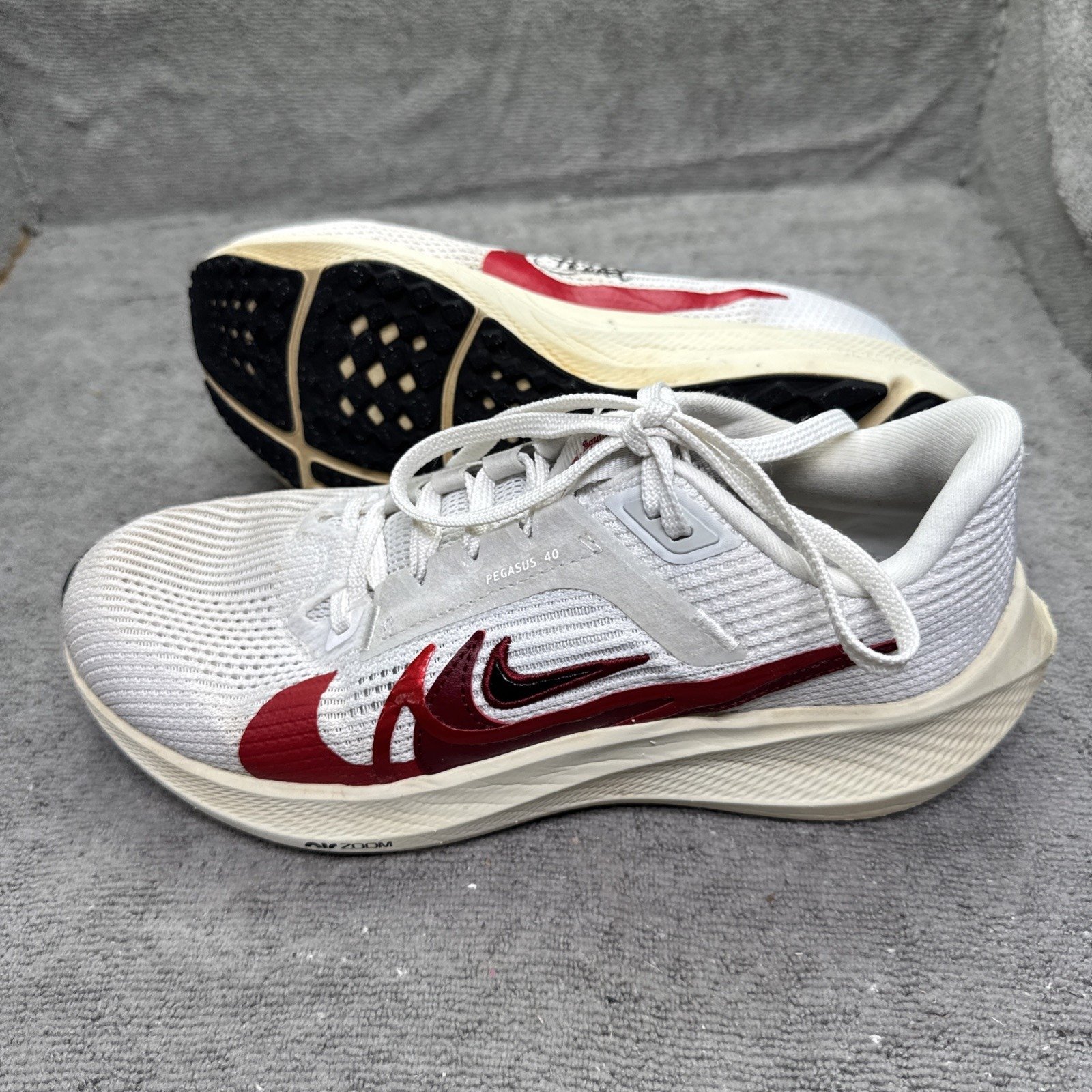 Nike Air Pegasus 40 PRM Any Womens 6 Sneaker Running Trainers 6 Quadruple Swoosh
