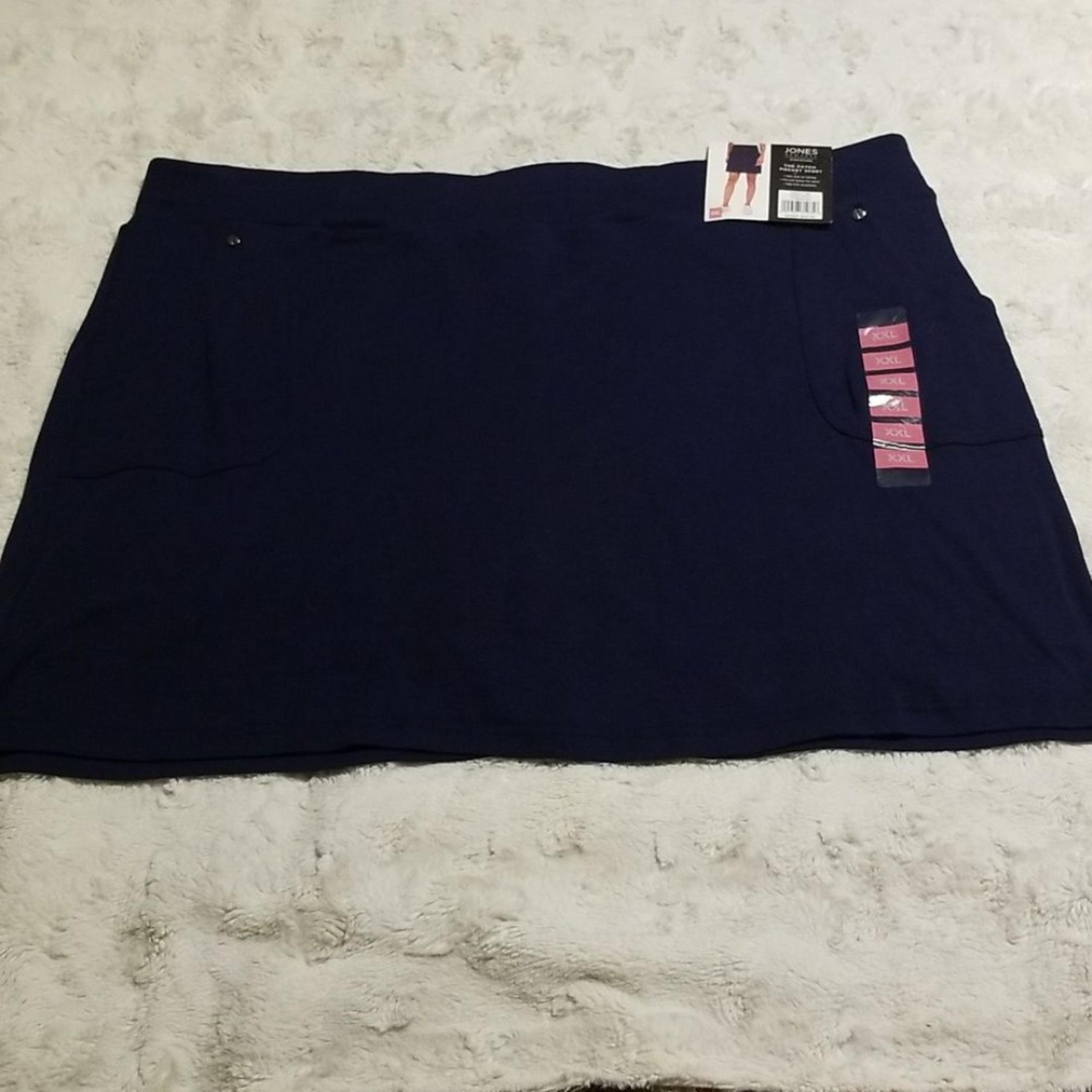 Jones New York Womens Skort Size XXL Blue New