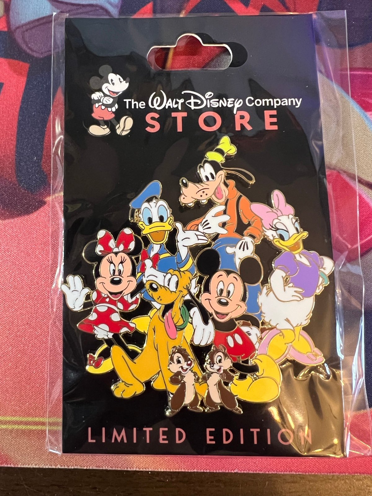 Disney DEC Cluster Chip Dale Mickey Minnie Goofy Daisy le 500 pin