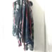 Beck Söndergaard Scarf Unisex One Size Fringed Multicolor Wrap Warm 100% Wool