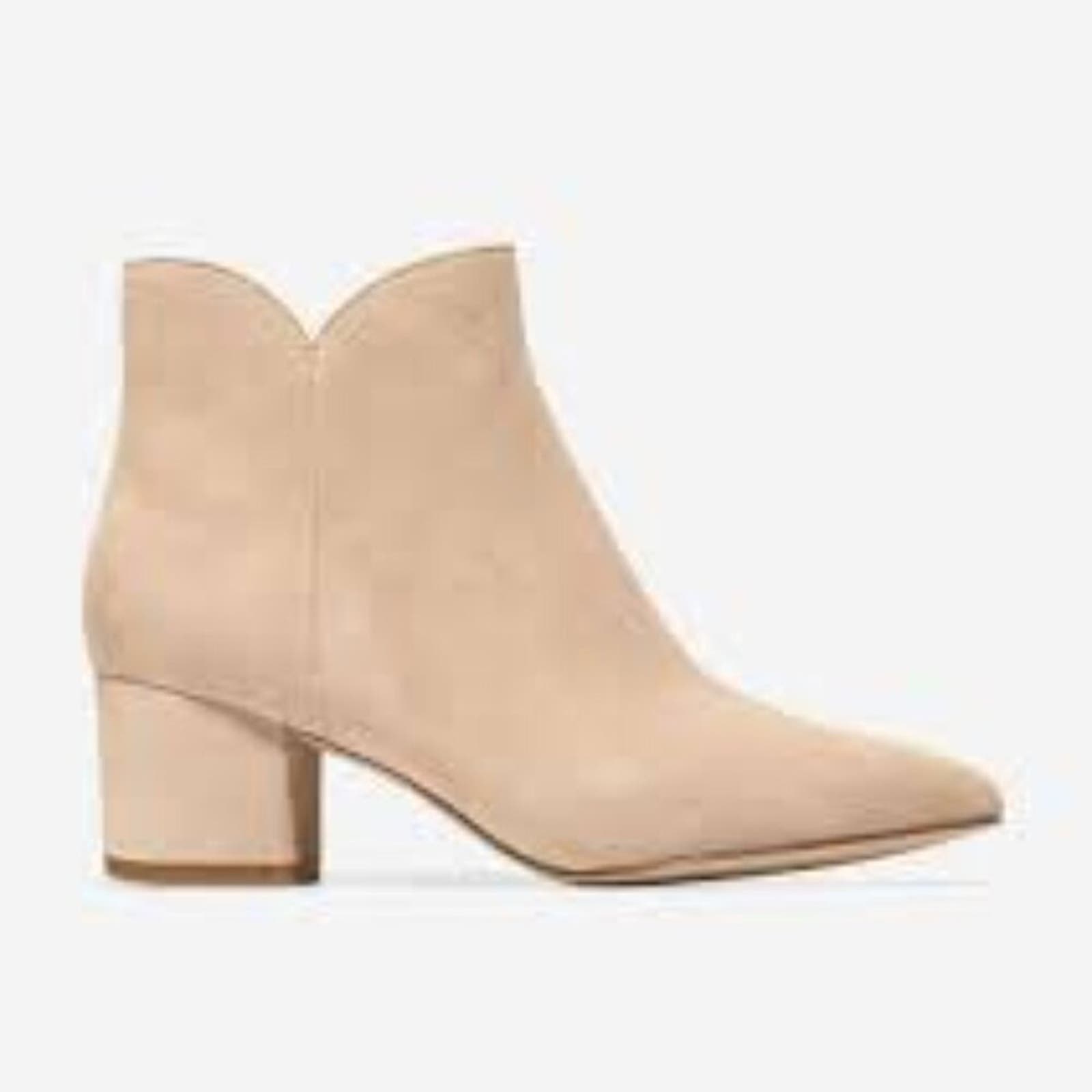 COLE HAAN ELYSE WOMEN BOOTIE SIZE 10 IN COLOR LATTE BRAND NEW WITH BOX