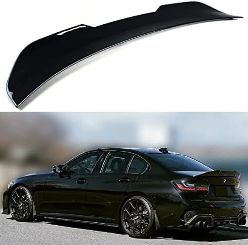 2020 For BMW 3 Series G20 Rear Spoiler PG PSM Style Gloss Black Wing Brand New