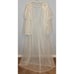 Vintage Henson Kickernick S Chiffon Lace Pearl Bead Bridal Peignoir Set Negligee