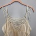 Vintage Henson Kickernick S Chiffon Lace Pearl Bead Bridal Peignoir Set Negligee