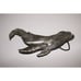 Vintage Vinegarroon Foundries Whale Belt Buckle 1979 Fine Pewter