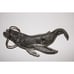 Vintage Vinegarroon Foundries Whale Belt Buckle 1979 Fine Pewter