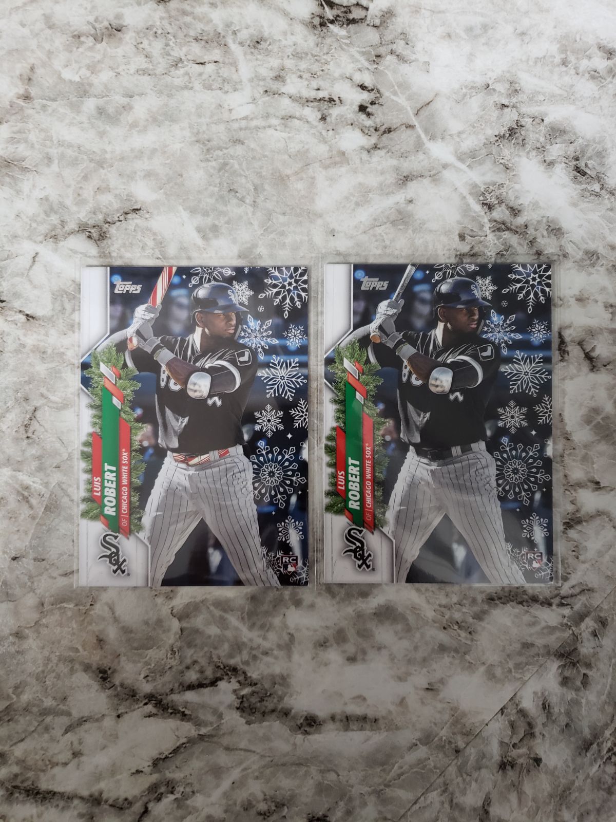 2020 Topps Holiday Luis Robert SSP