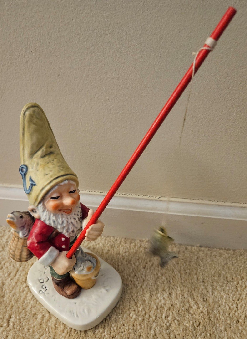 Vtg Hummel Co-Boy Porcelain Gnome