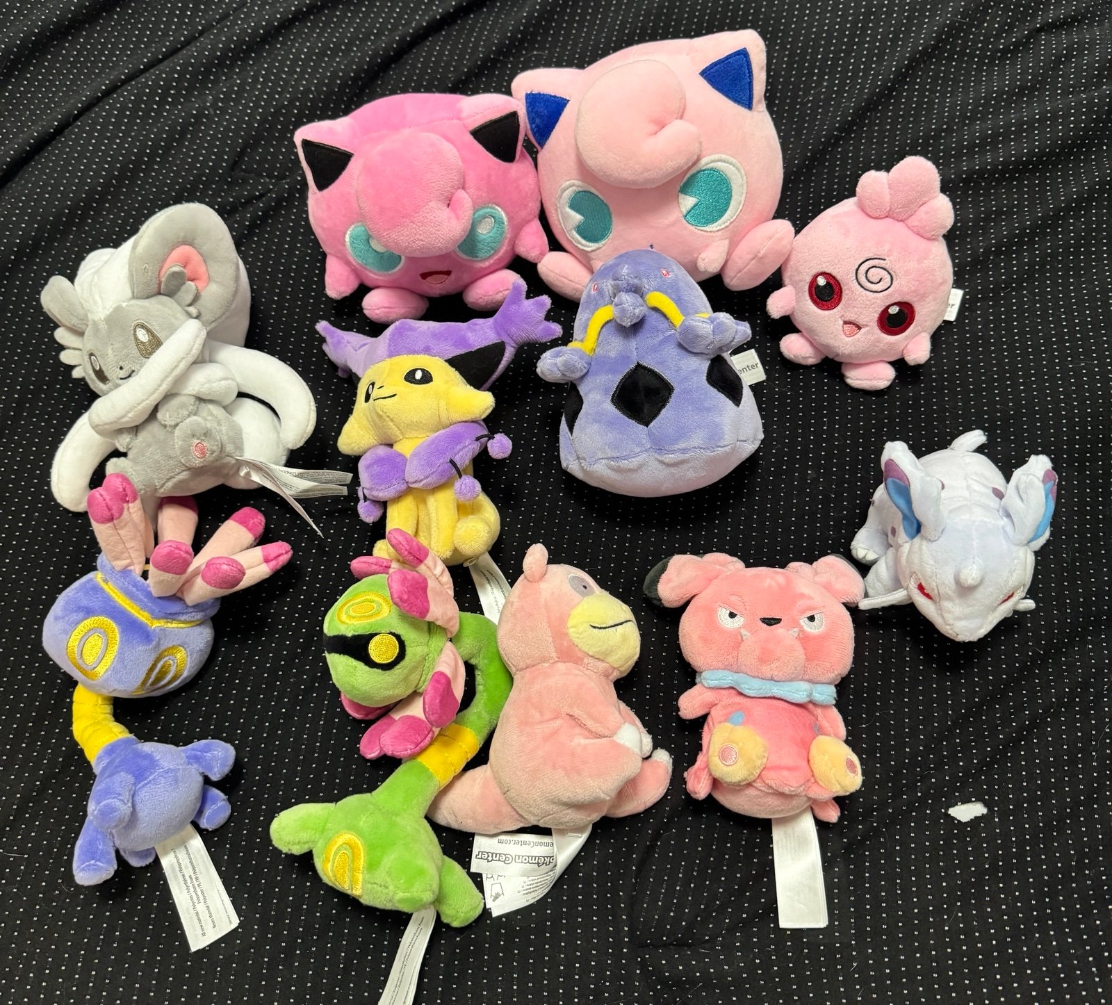 Pokémon PINK Official Plush Lot 11pcs