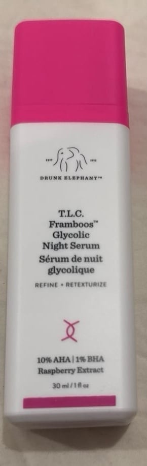 Drunk Elephant T.L.C Framboos Glycolic Night Serum