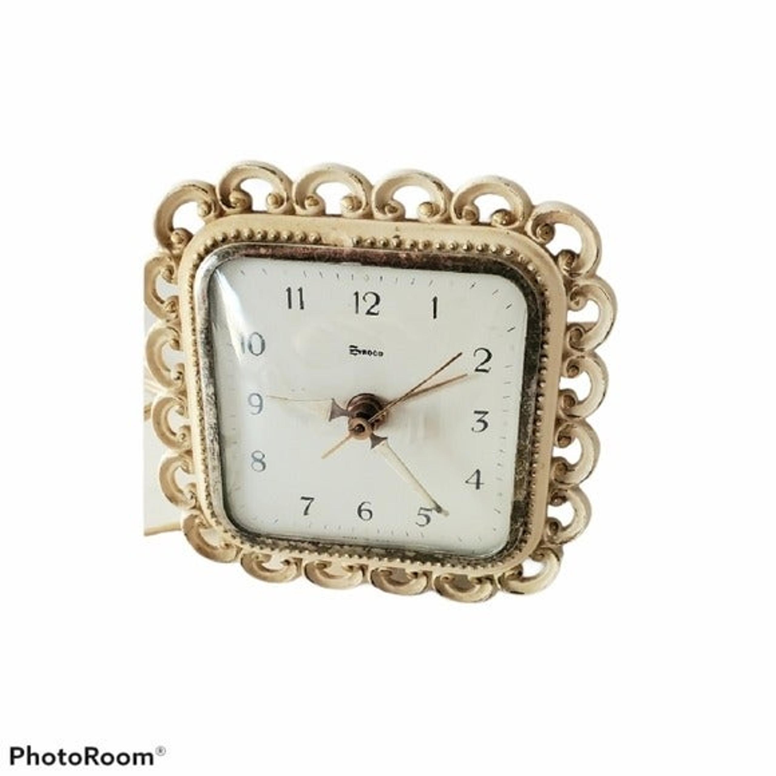 Vintage 1964 Syroco Electric Alarm Clock