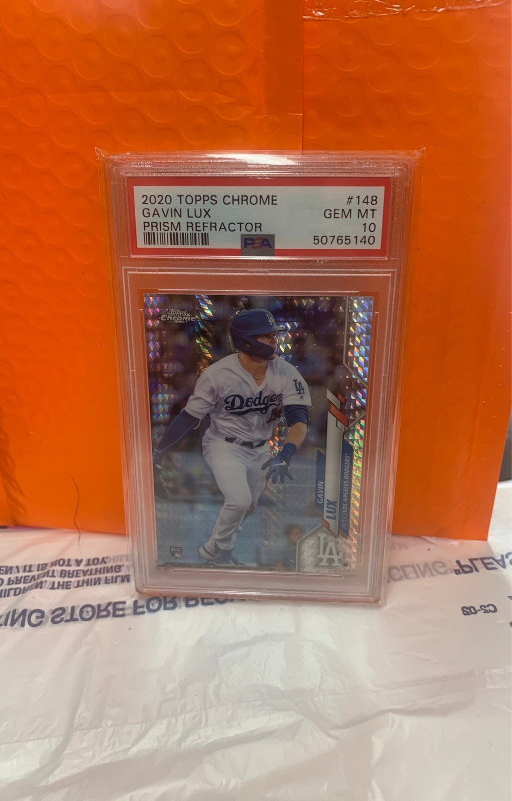 psa 10 Gavin Lux