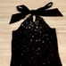 Anne Taylor Knit Halter Top Black Small