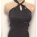Anne Taylor Knit Halter Top Black Small