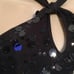 Anne Taylor Knit Halter Top Black Small