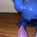 Disney Lilo & Stitch Handstand Upside Down Ceramic Cookie Jar Canister