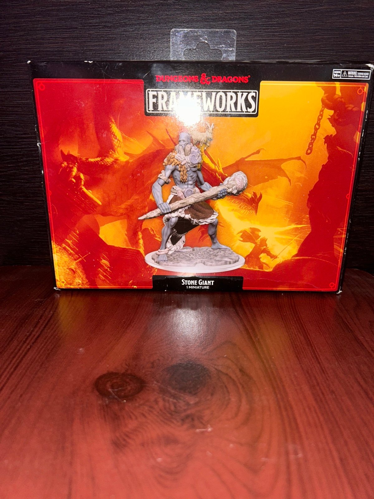 D&D Frameworks: Stone Giant - Unpainted and Unassembled