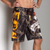 Ed Hardy Smoking Love Board Shorts Black size 32 preowned