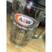 Vintage Set 6 A&W Root Beer Heavy Dimpled Glass Mug 6 & 4.5” & 3” AW 1970s