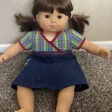 American Girl Bitty baby twin girl Brunette