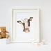Set of 6 Farm Animal Nursery Art Print D