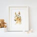 Set of 6 Farm Animal Nursery Art Print D