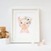 Set of 6 Farm Animal Nursery Art Print D