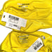 NWT Frankies Bikinis Jean Bandea and Anne Plisse Bottom Yellow Bikini Set XS