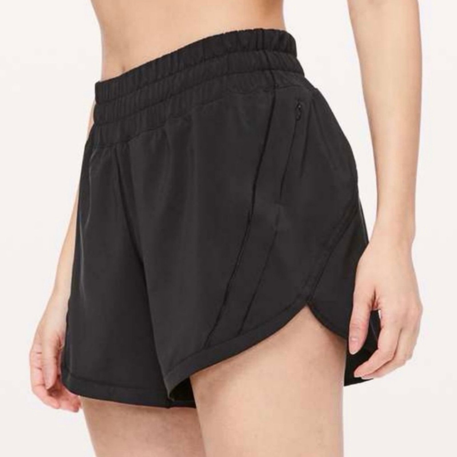 Lululemon Track That Short Sz 12 *5 In Black
