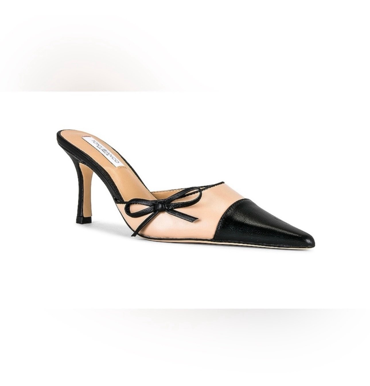 NWT Tony Bianco Shirley Mule in Beech and Black