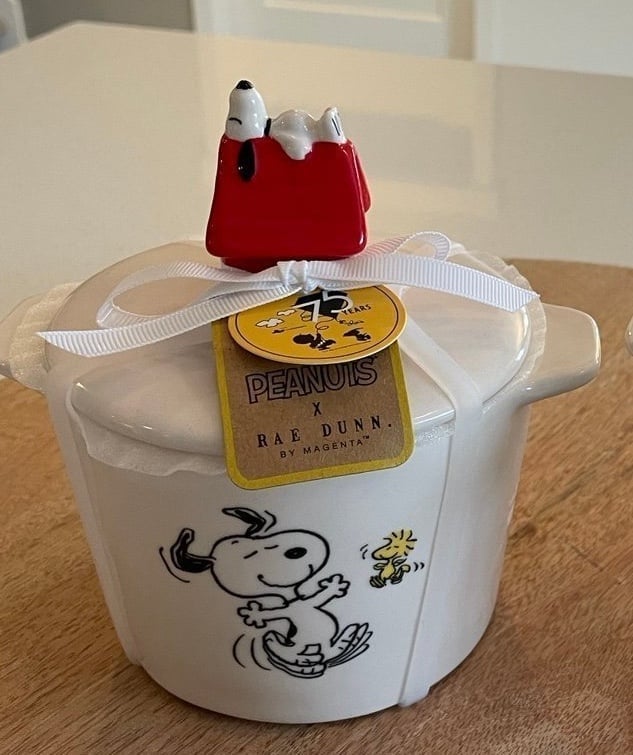 Rae Dunn peanuts soup warmers