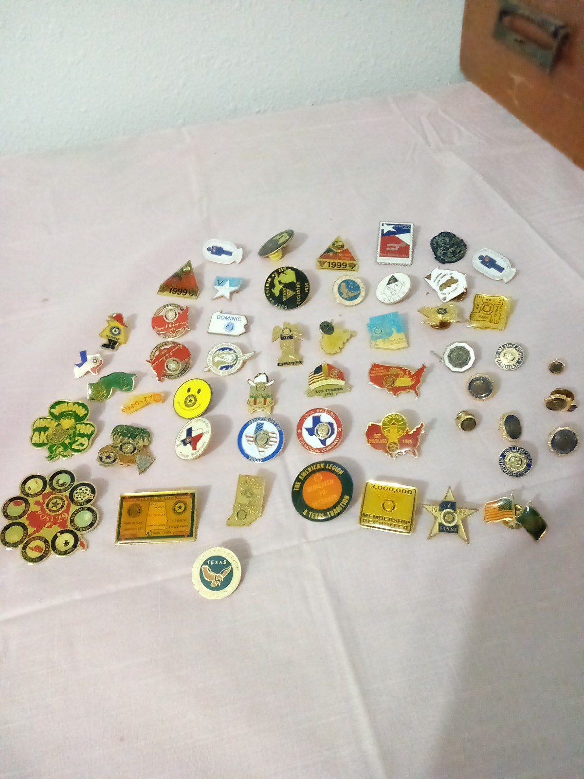American legion pins lot of 50+