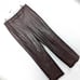 RACHEL ZOE! ESPRESSO BROWN FAUX LEATHER, TROUSER, STRAIGHT LEG PANTS! SZ 12