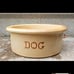 Rabsburg Robinson ROSEVILLE POTTERY stoneware HUGE feed dish dog bowl