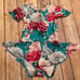 Posh peanut blue floral romper
