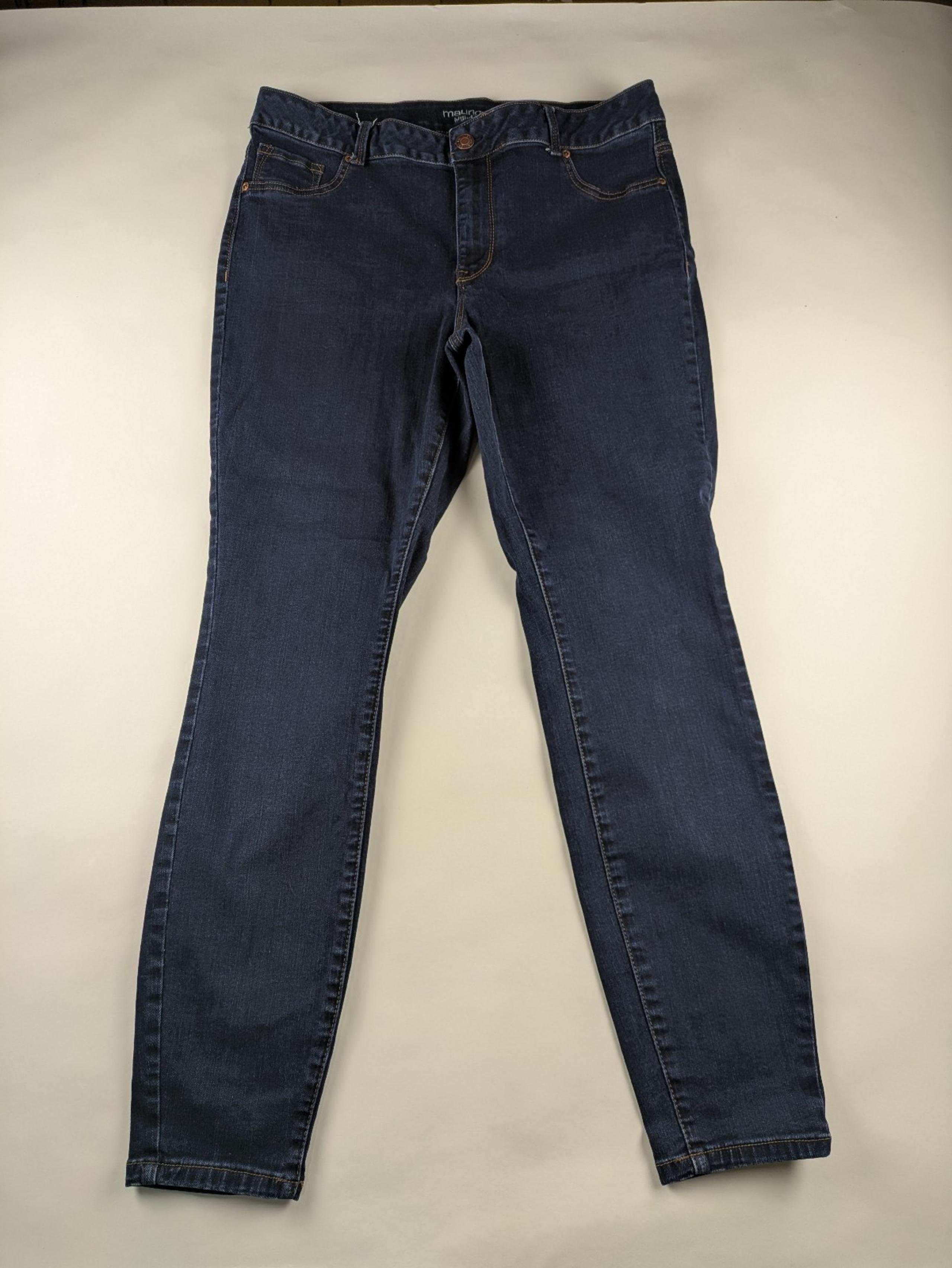 Maurices High Rise Jeggings Womens 18 Long