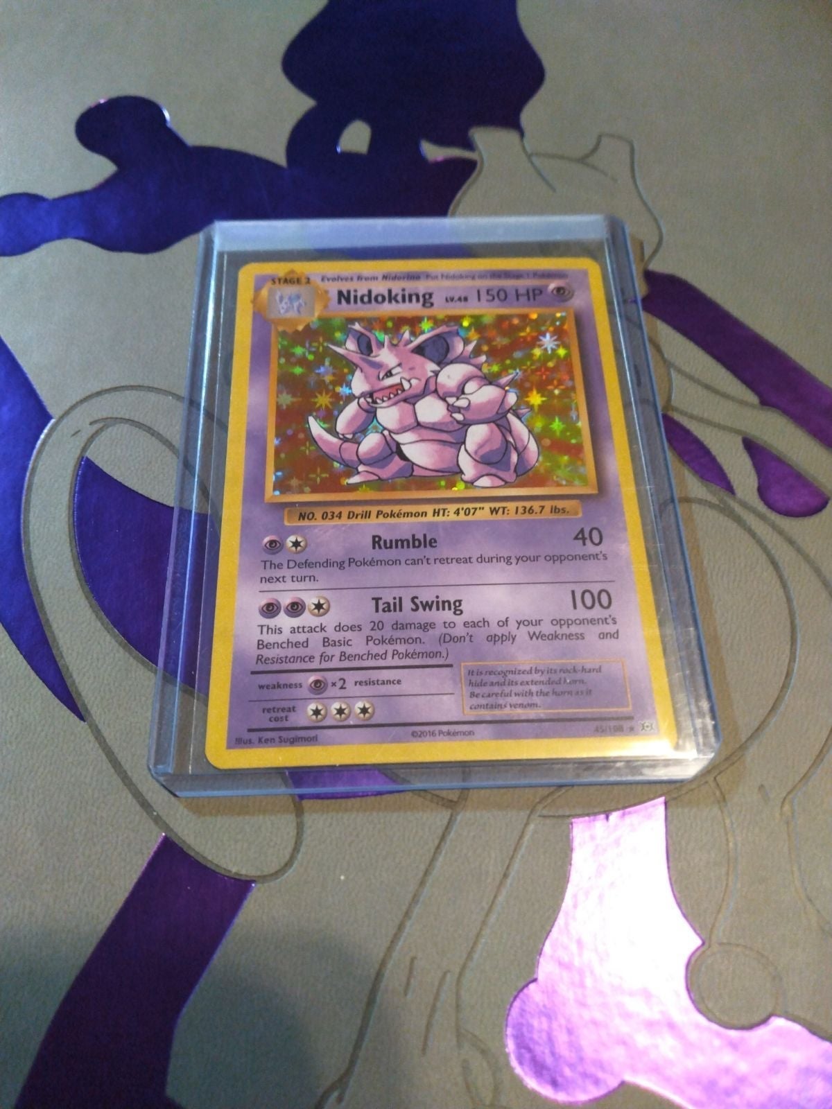 Mint Holo Nidoking