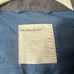 LIFE / AFTER / DENIM Coat Mens M Gray Cotton Tab Snap Bad Collar Coat Retro 90s