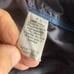 LIFE / AFTER / DENIM Coat Mens M Gray Cotton Tab Snap Bad Collar Coat Retro 90s