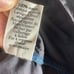 LIFE / AFTER / DENIM Coat Mens M Gray Cotton Tab Snap Bad Collar Coat Retro 90s