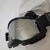 100% OKAN HiPER Premium Protective Goggles Matte Black Mirror White Lens