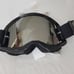100% OKAN HiPER Premium Protective Goggles Matte Black Mirror White Lens
