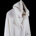 NWT Tribal Women's Soft Cream Plus Sz XXL Hooded Dolman Long Sleeve Scuba Tunic