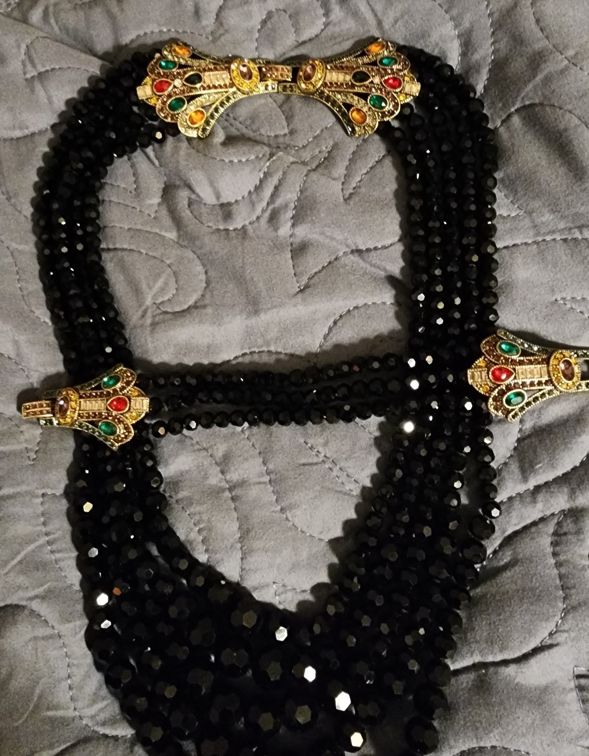 Breathtaking original Heidi daus Age Of Elegance Necklace and bracelet set.