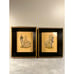 Vintage Pair if Stan David Framed Prints Very Cool Frames