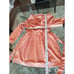 HOUSE OF CB LONDON Women Pink Polyester Wrap V Neck Knee Length Dress Small