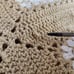 Handmade Knit Crochet Blanket 30x80 Granny Square Pink Flowers Flower