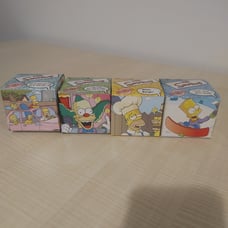 VINTAGE - 2002 - BURGER KING PROMO THE SIMPSONS TALKING WATCHES SET OF 4