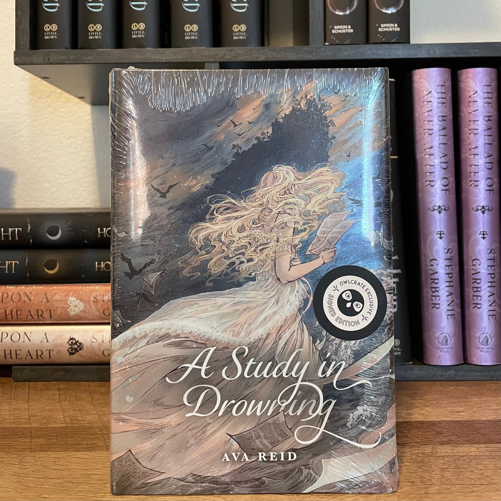 Owlcrate Exclusive Signed Edition A Study in Drowning by Ava Reid