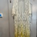 Cream to yellow ombré floral lace maxi kimono/ cover up. Total hippie style!